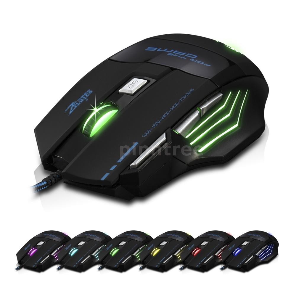 zelotes gaming mouse t80 big mac instructions